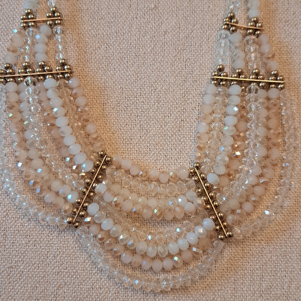 Charming Charlie multi strand necklace